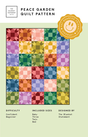 Peace Garden Quilt Pattern