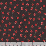 Poppy Passion - Tossed Poppies Black