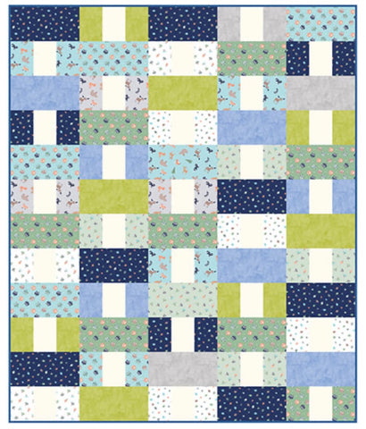 Cozy Forest Flannel Quilt Kit