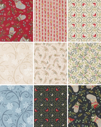 When Snow Falls- Fat Quarter Bundle