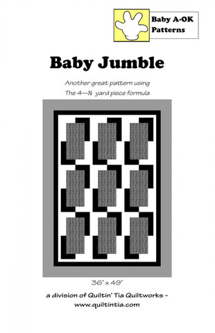 Baby Jumble - A-OK 5 Yard Quilt Pattern