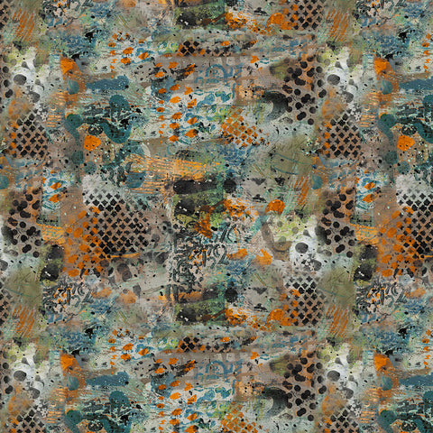 Emerald Hollow - Collage Multi Colour