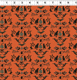 Emerald Hollow - Damask Orange