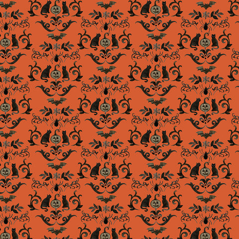 Emerald Hollow - Damask Orange