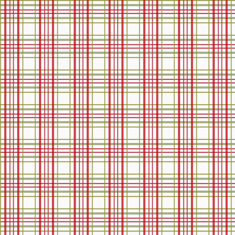 Very Berry Christmas - Holiday Plaid Multi Colour