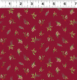 Very Berry Christmas - Tossed Sprigs Light Brick