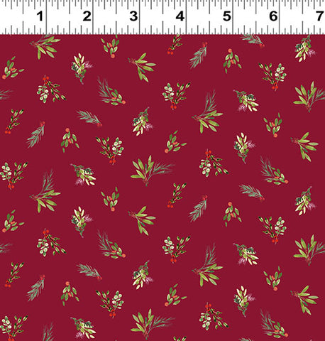 Very Berry Christmas - Tossed Sprigs Light Brick