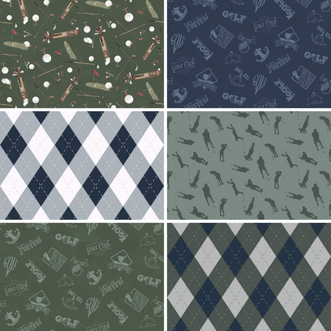 Golf Days - Fat Quarter Bundle