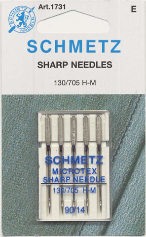 Schmetz Sharp/Microtex Machine Needle Size 90/14