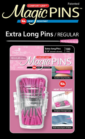 Tailor Mate Magic Pins Extra Long - 100 pieces