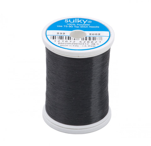 Sulky Invisible Polyester Thread - Smoke