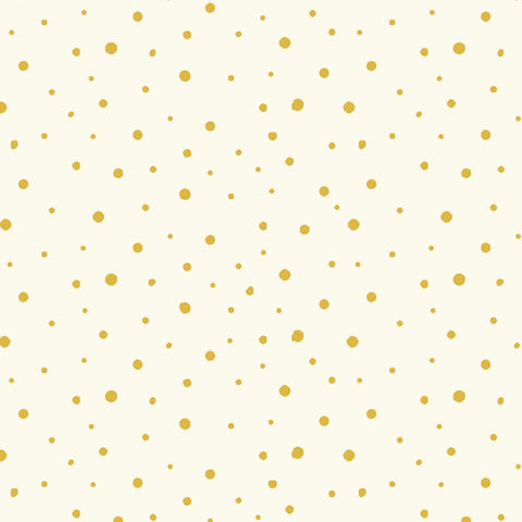Simply Gold - Gold Metallic Tossed Dots