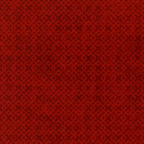 Criss Cross Texture - Holiday Red