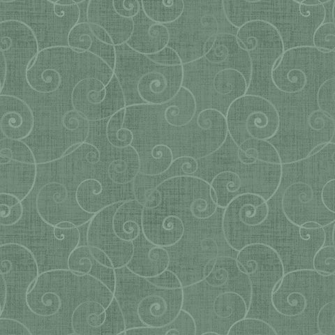 Whimsy Basics Swirl - Light Jade