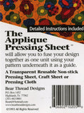 Applique Pressing Sheet 13" x 17" (Rolled)