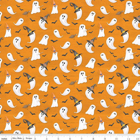 Monthly Placemats - October Ghosts Orange