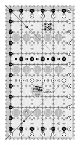 Creative Grids Quilt Ruler 6-1/2" x 12-1/2"