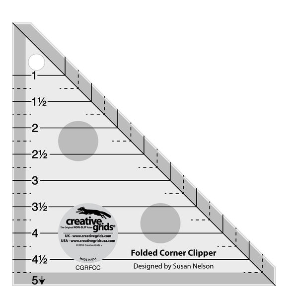 Creative Grids Folded Corner Clipper – Happy Wife Quilting