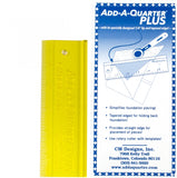 Add A-Quarter Ruler 6" Plus