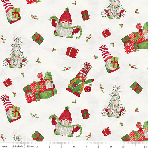 Gnome For Christmas Flannel - Main Parchment