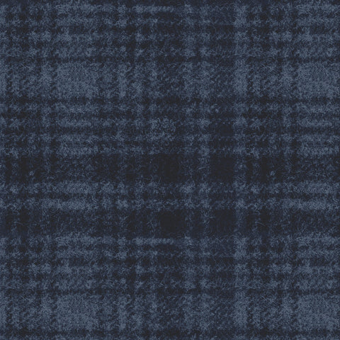 Woolies Flannel - Blue Windowpane