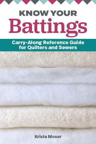 Know Your Battings: Carry-along Reference Guide for Quilters and Sewers