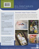 Inkjet Fabric Sheets by EQ Printables