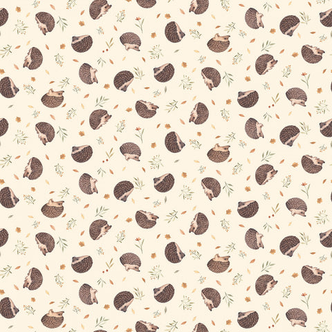 Little Fawn & Friends - Cream Hedgehogs