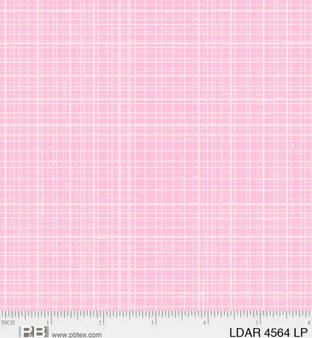 Linen Darlings - Light Pink Texture - Remnant