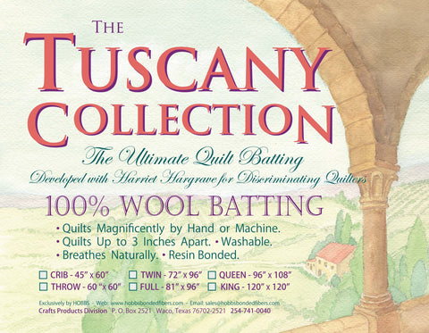 Tuscany 100% Washable Wool - King Size (120"x120")
