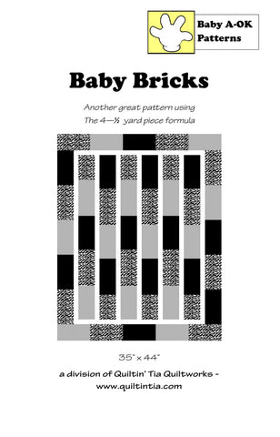 Baby Bricks Quilt Pattern - A-OK 5 Yard Quilt Pattern