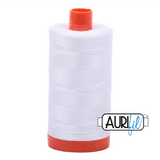 Aurifil 50/2 wt Mako Thread - Assorted Colours
