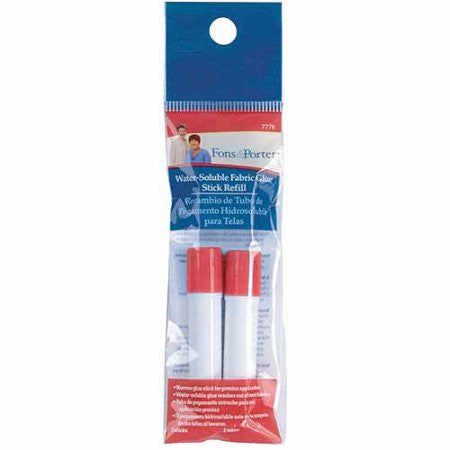 Fons & Porter Water Soluble Fabric Glue Pen Refills (2-ct)– Wonderful Glue  Pen for fabrics - 