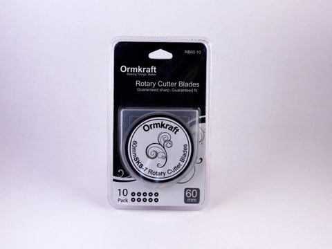 Ormkraft 60mm Rotary Cutter Blades (10 per package)